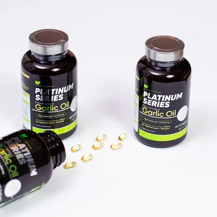 Platinum Series Deodorized Garlic Oil Softgels