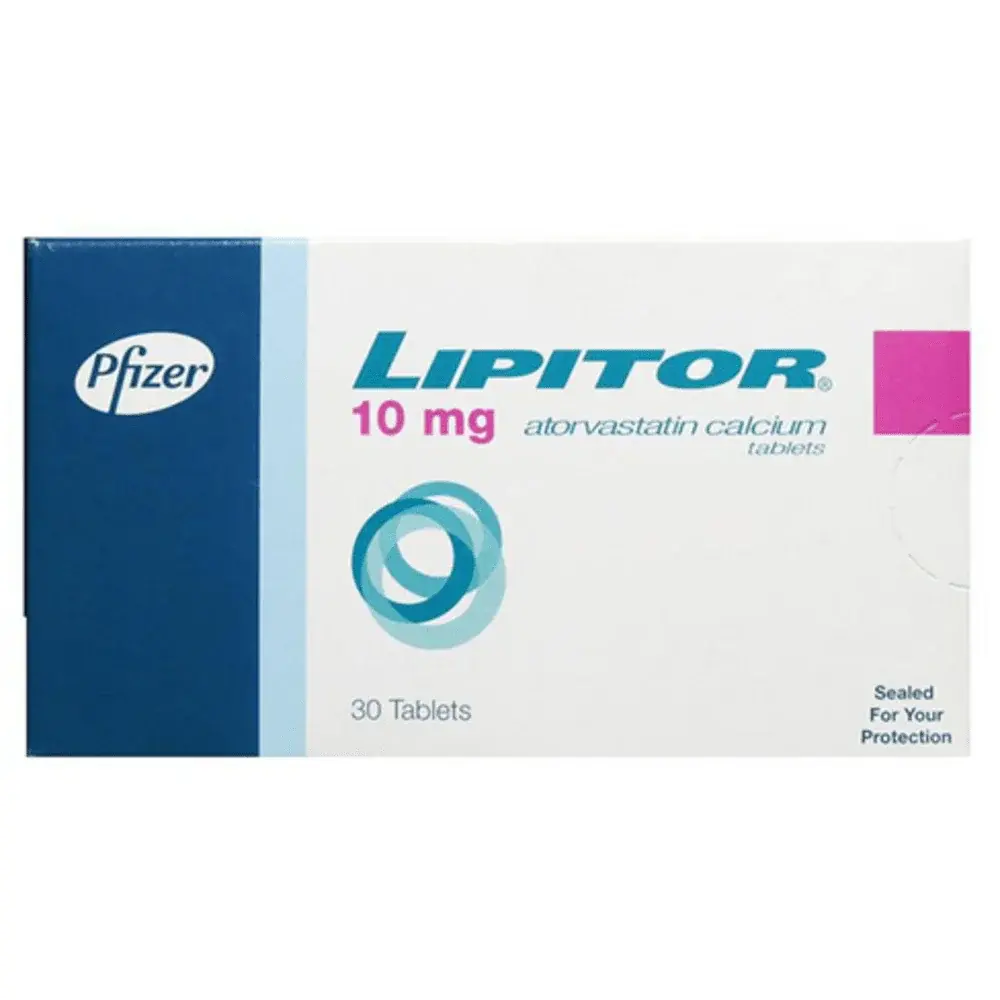 Lipitor 10 mg Tablets