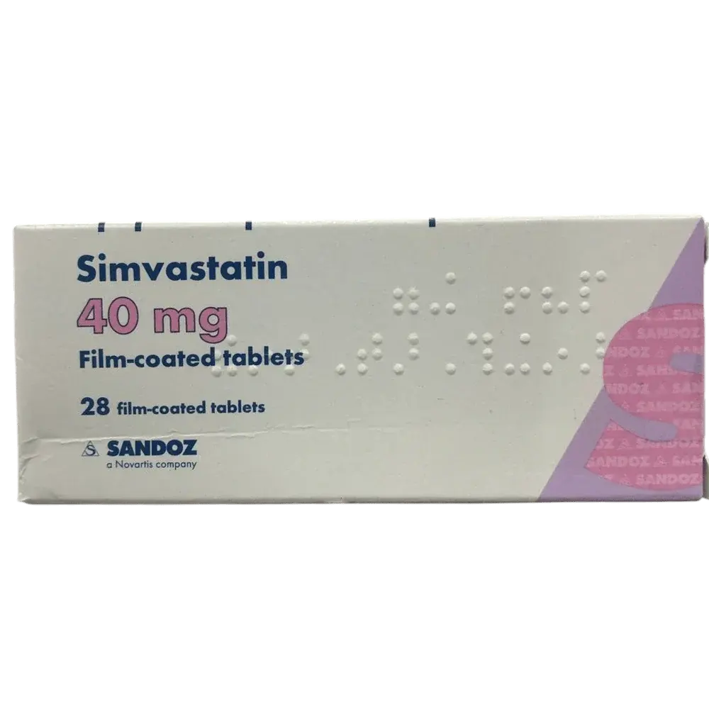 Simvastatin 40 mg Film-Coated Tablets