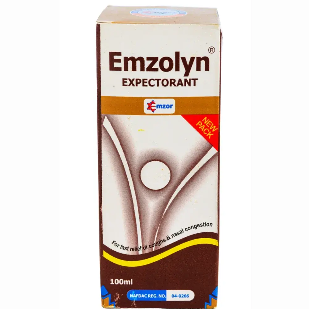 Emzolyn Expectorant 100ml - Fast Cough Relief