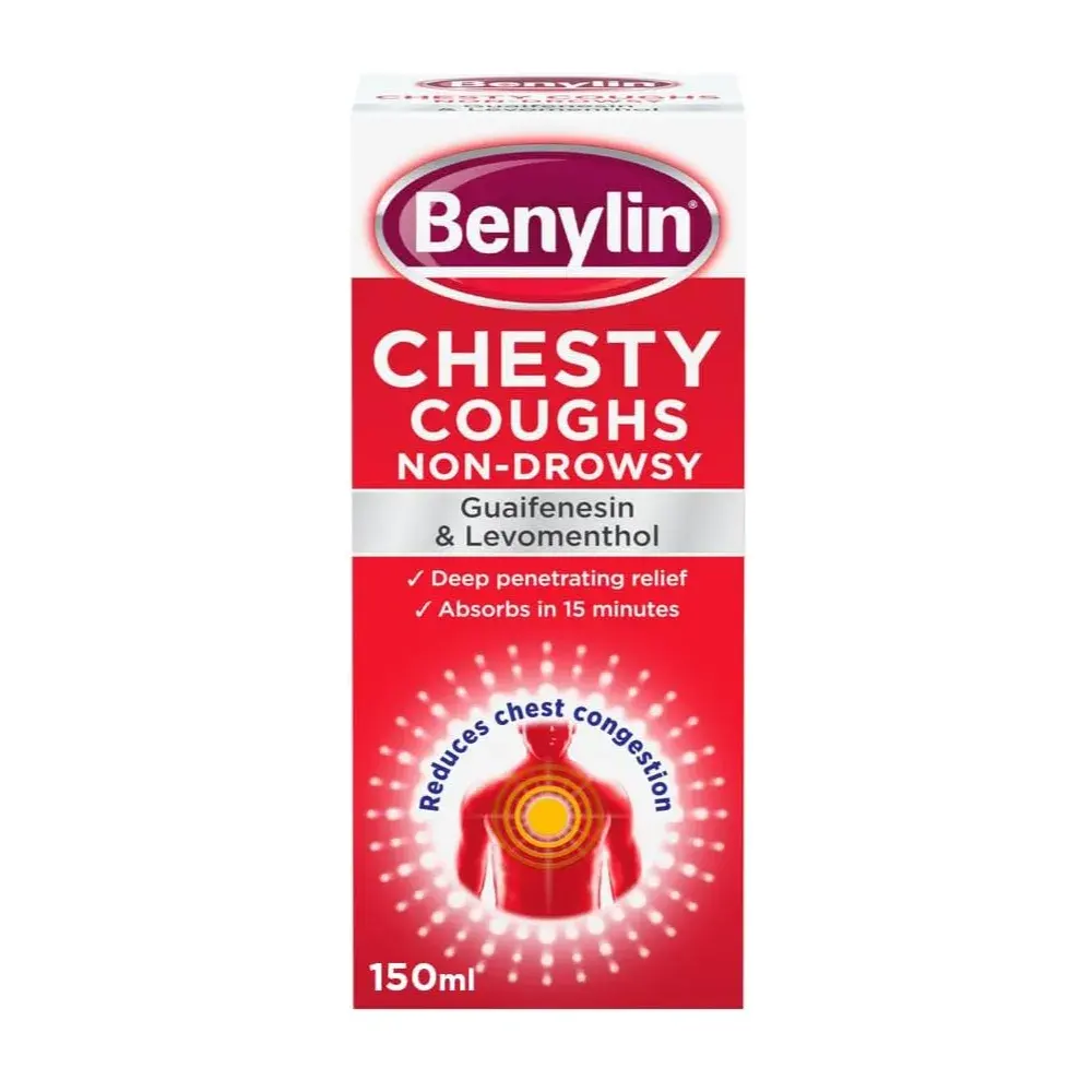 Benylin Chesty Coughs Non-Drowsy 150ml Liquid