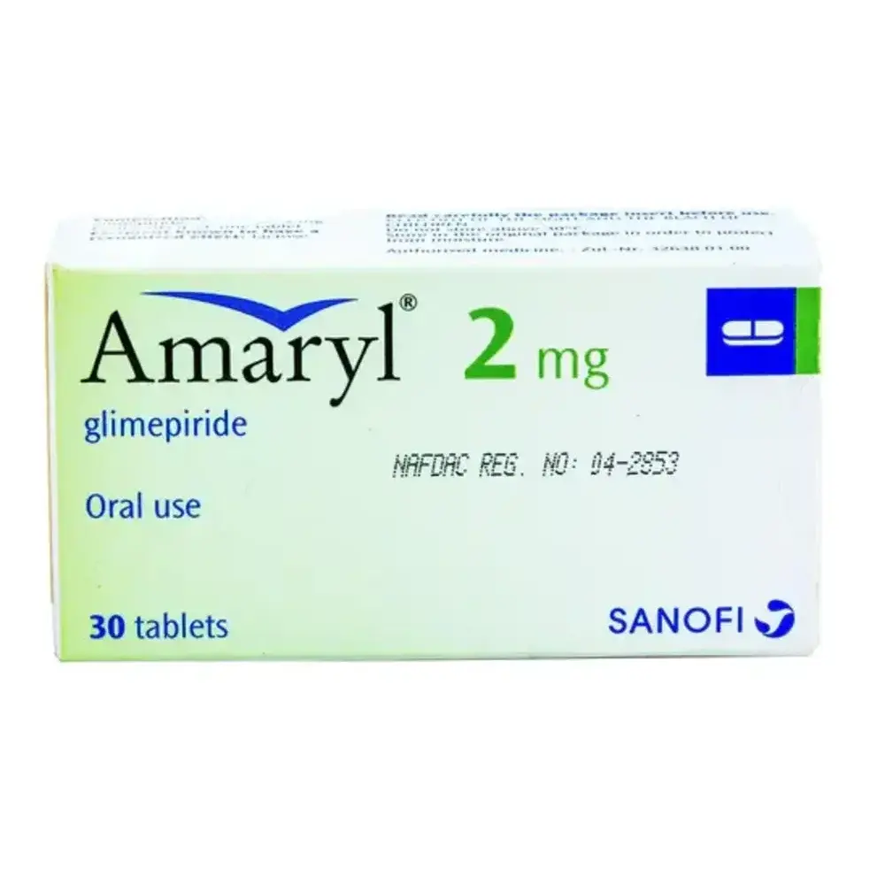 Amaryl 2 mg Tablets