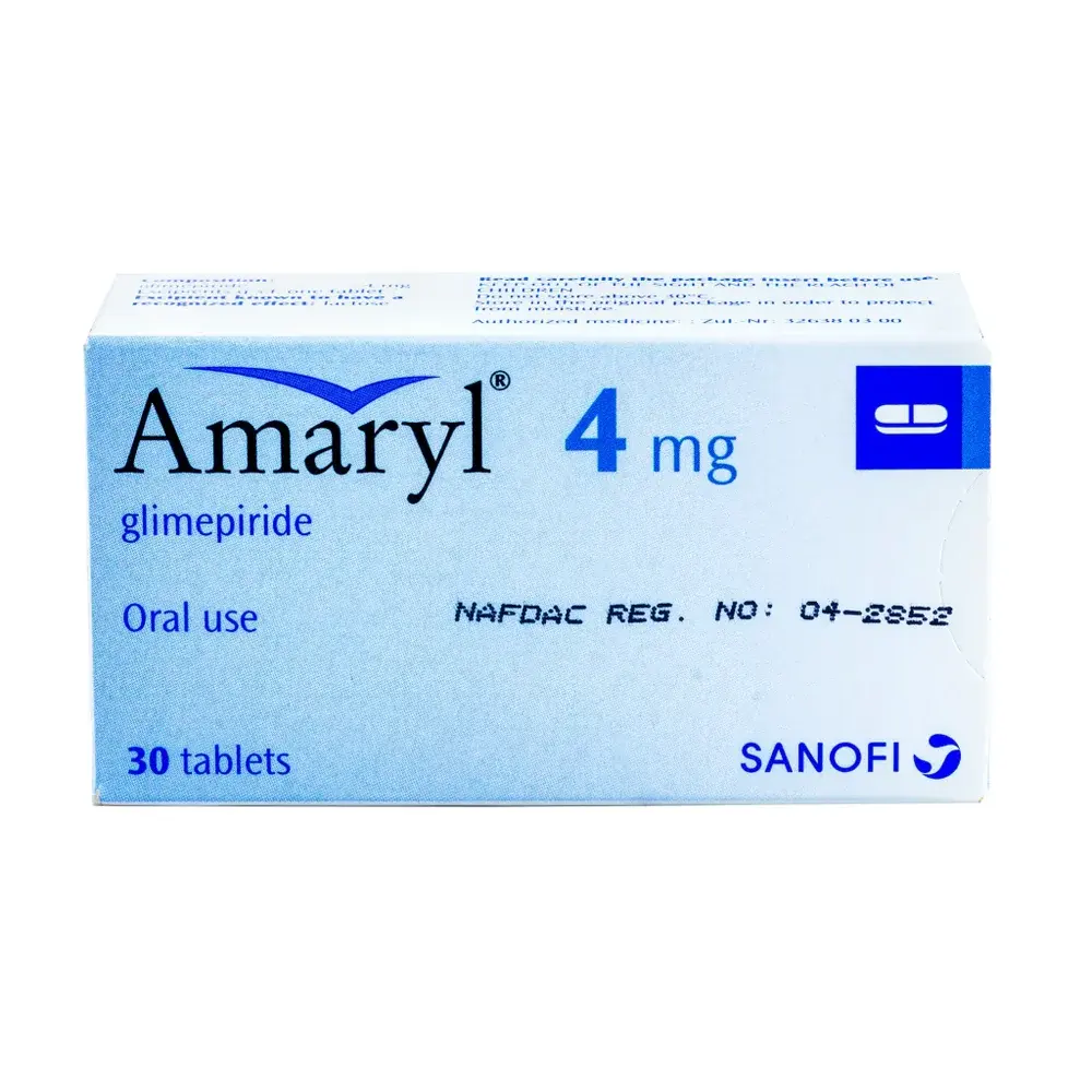 Amaryl 4mg Tablets