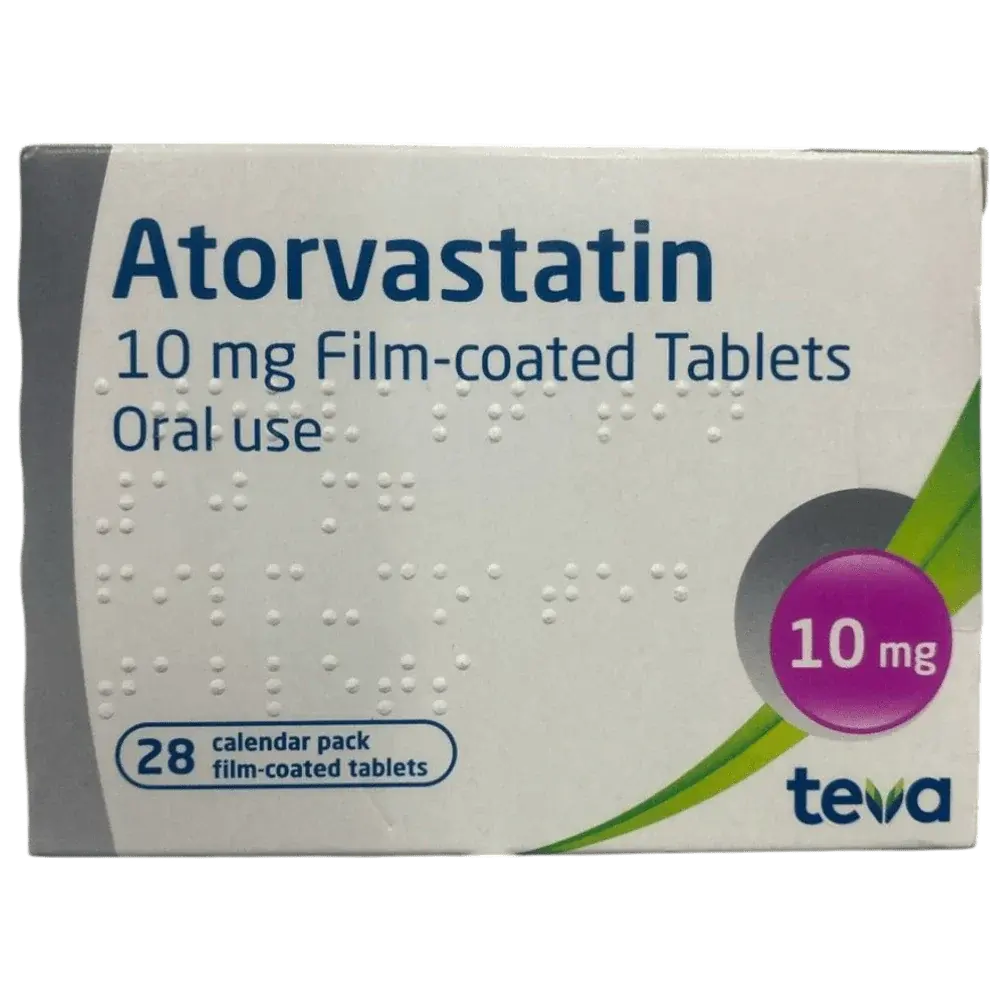 Atorvastatin 10mg Film-Coated Tablets