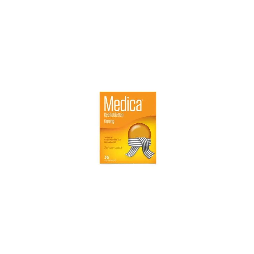 Medica Keelpastilles Honey 36 Lozenges