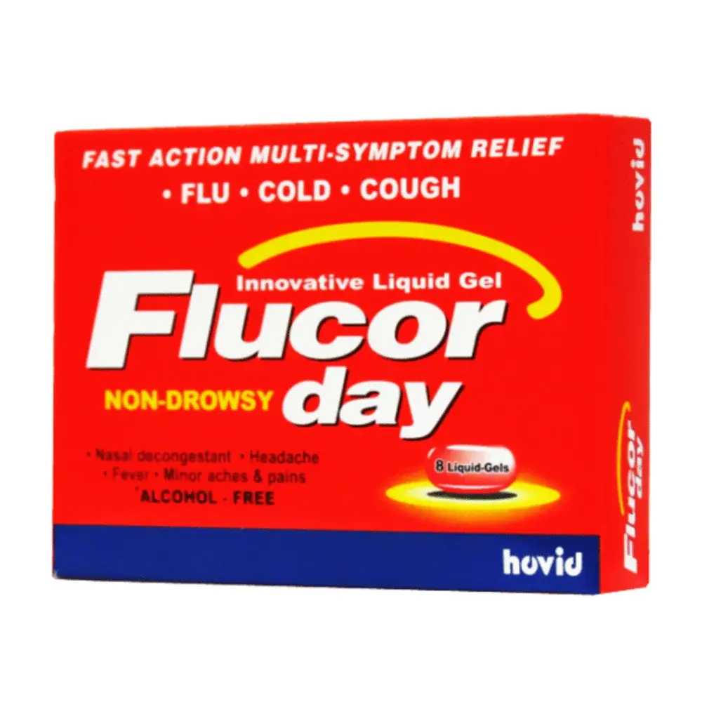Flucor Day Non-Drowsy Multi-Symptom Cold Relief