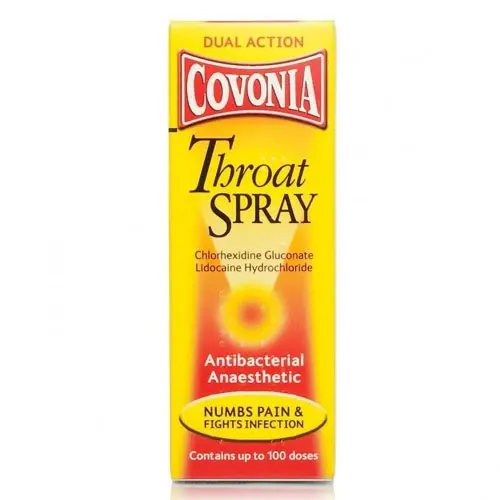 Covonia Throat Spray - Antibacterial Anaesthetic