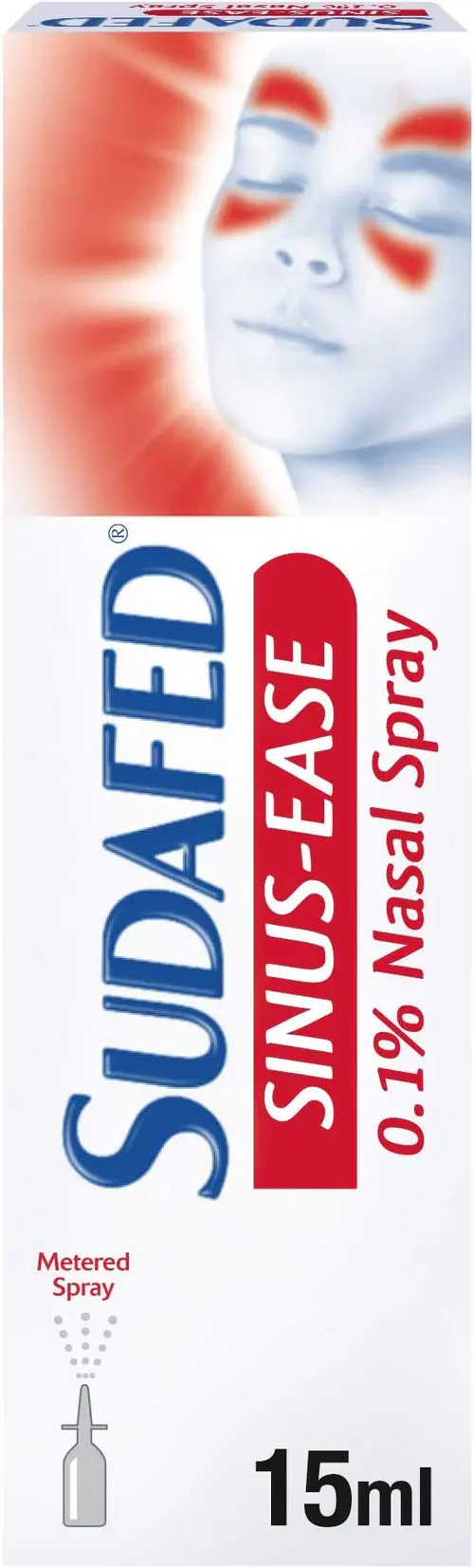 Sudafed Sinus-Ease 0.1% Nasal Spray 15ml