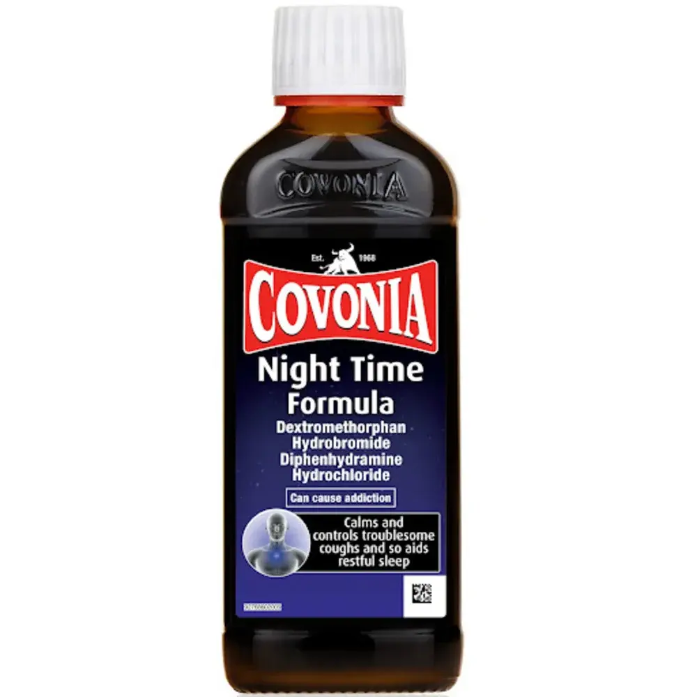 Covonia Night Time Formula Cough Syrup 150ml