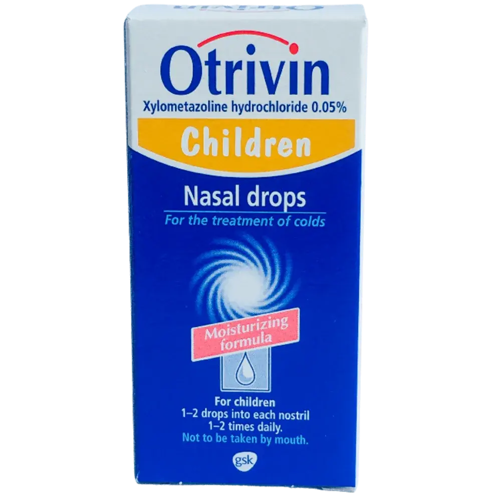 Otrivin Children Nasal Drops 0.05% 10ml