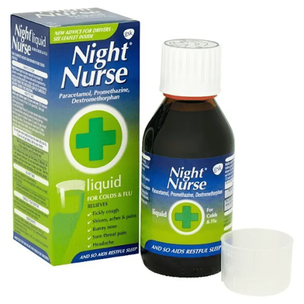 Night Nurse Liquid Cold & Flu Relief 160ml