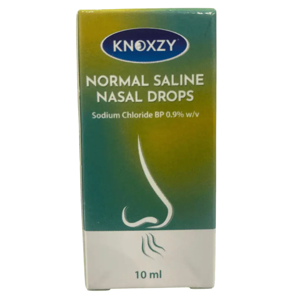 Knoxzy Normal Saline Nasal Drops 10ml
