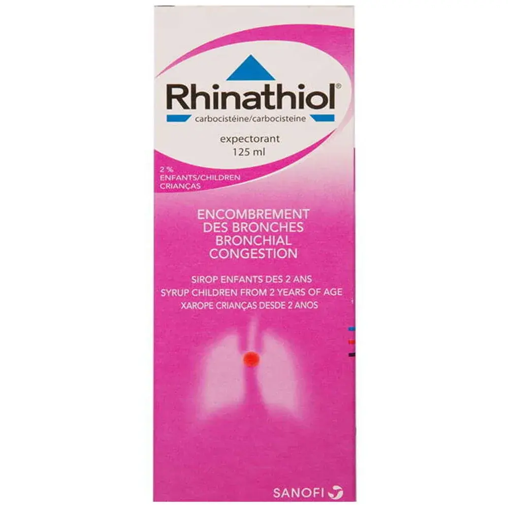 Rhinathiol Expectorant Syrup 125ml Children 2+ Years