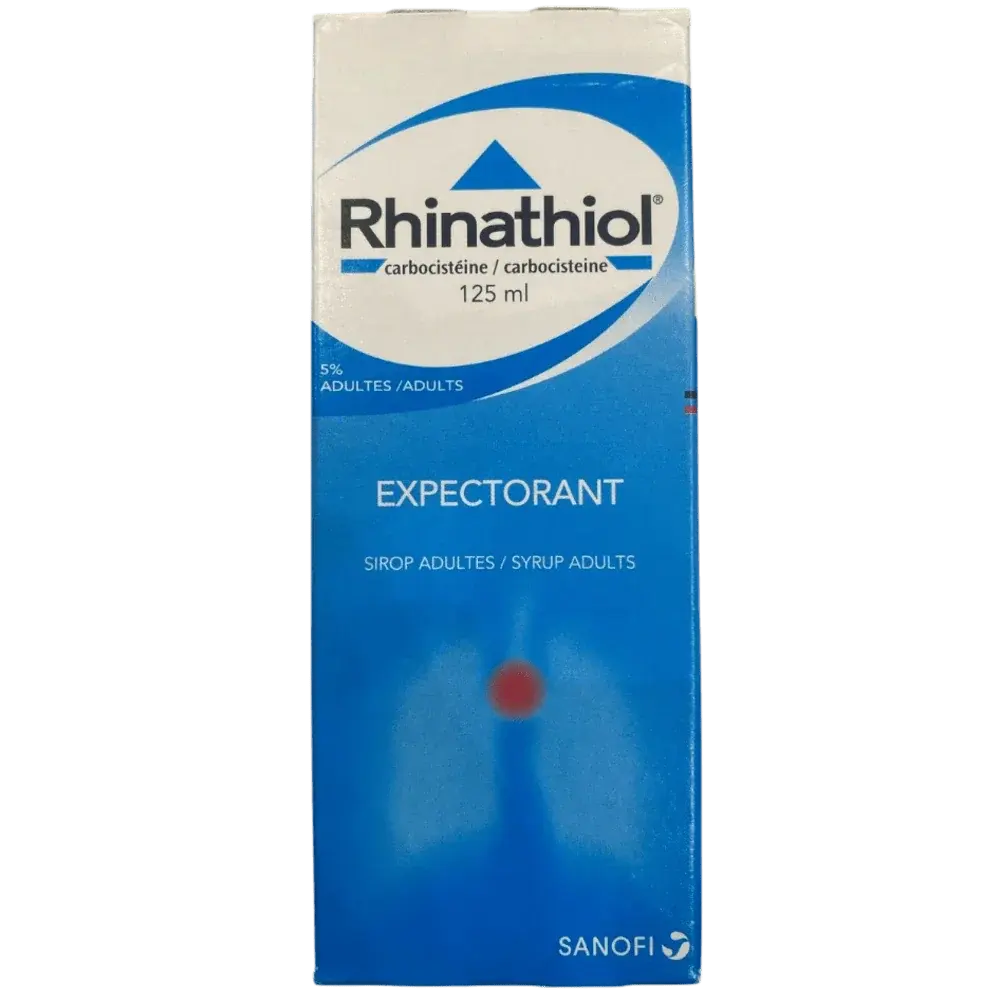 Rhinathiol 5% Expectorant Syrup 125ml Adults
