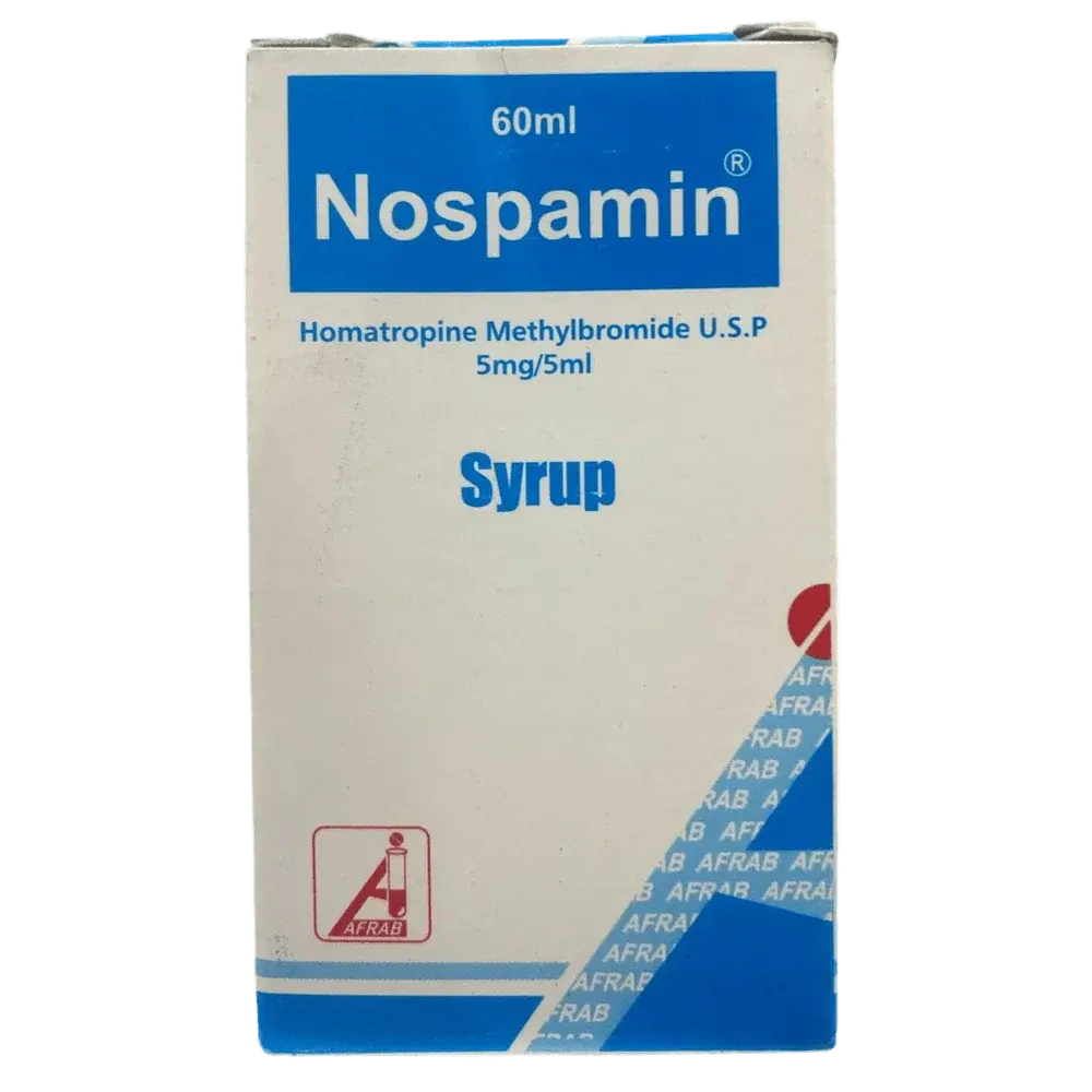 Nospamin Homatropine Methylbromide Syrup 60ml