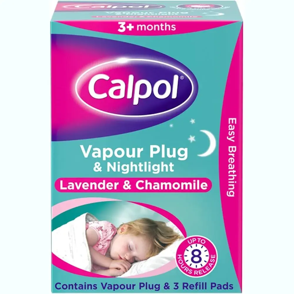 Calpol Vapour Plug & Nightlight Lavender Chamomile