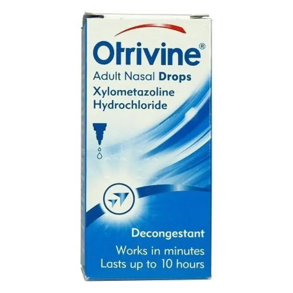 Otrivine Adult Nasal Drops Decongestant 10ml