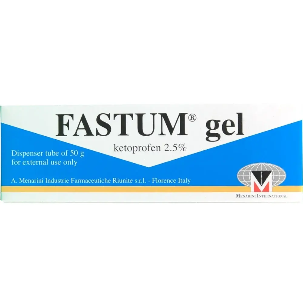 Fastum Gel Ketoprofen 2.5% 50g External Use