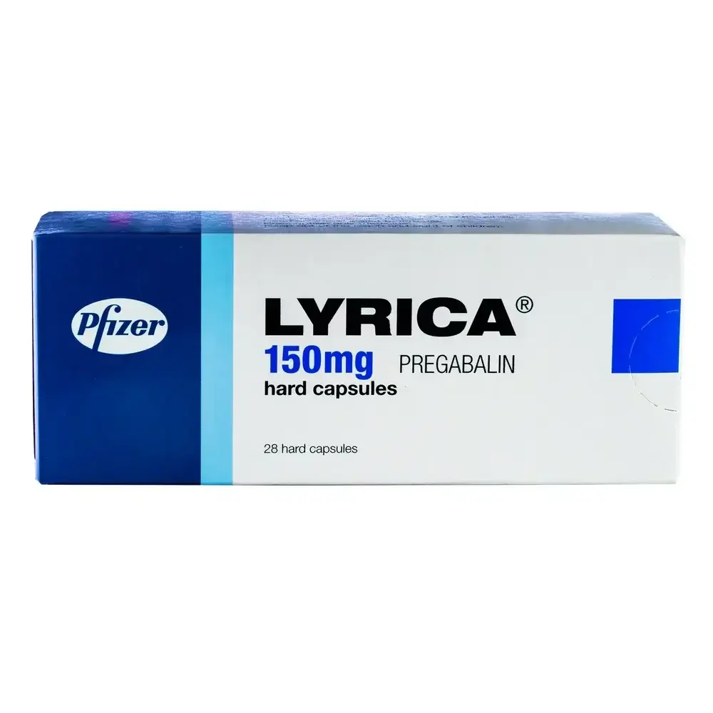 Lyrica 150mg Pregabalin Hard Capsules - 28 Pack