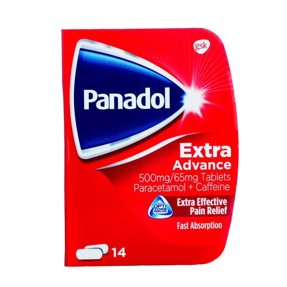 Panadol Extra Advance 500mg/65mg 14 Tablets