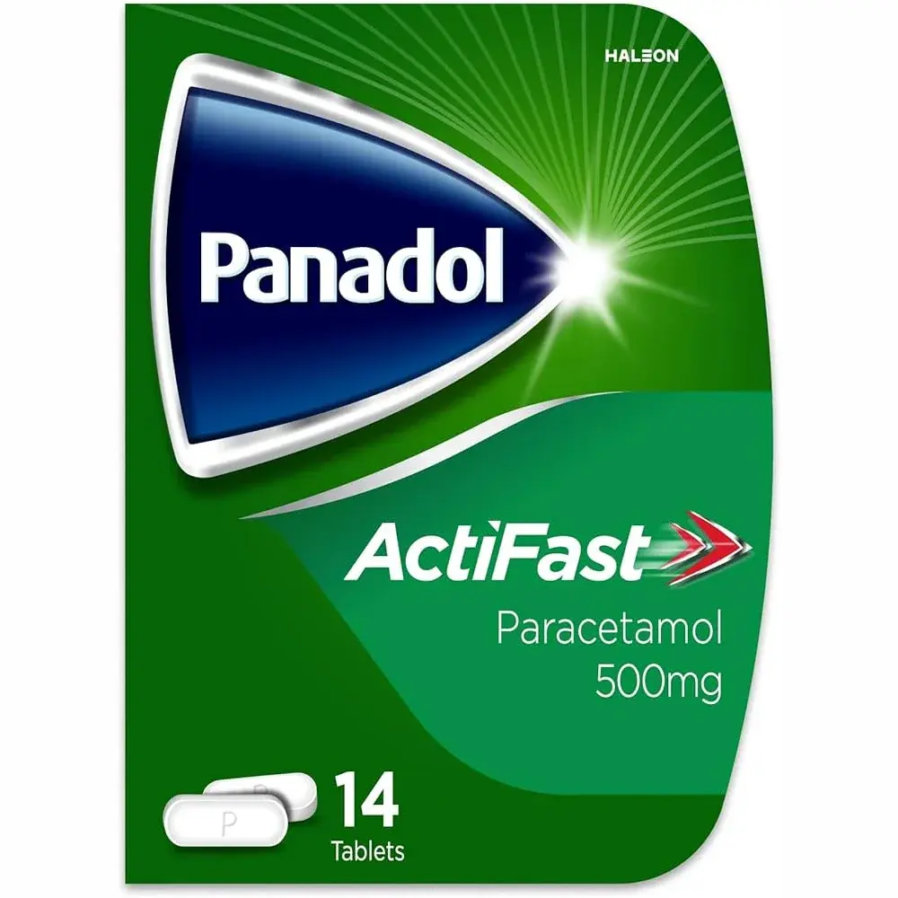 Panadol ActiFast 500mg Pain Relief - 14 Tablets