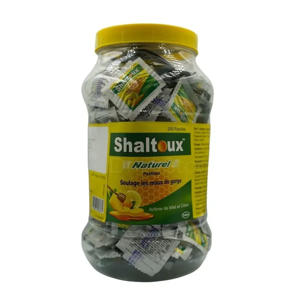 Shaltoux Naturel Honey Lemon Throat Lozenges 200ct