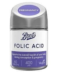 Boots Folic Acid -60 Tablets