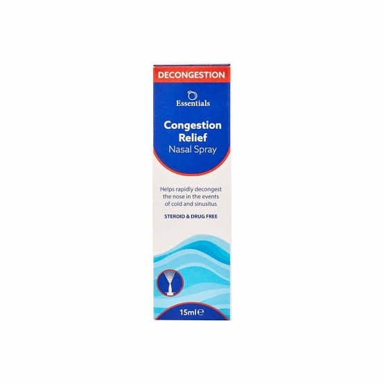 Peach Essentials Saline Nasal spray (Congestion Relief) - 15ml