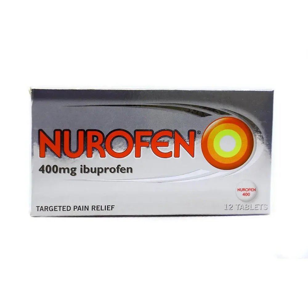 Nurofen Ibuprofen 400mg Tablets - 12 Count