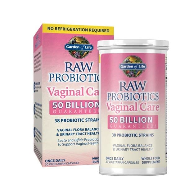 Garden of life Raw Probiotics Vaginal Care Shelf-Stable -30 Capsules